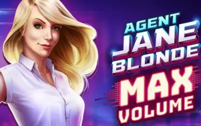 Spin into Action with Agent Jane Blonde Max Volume Slot!